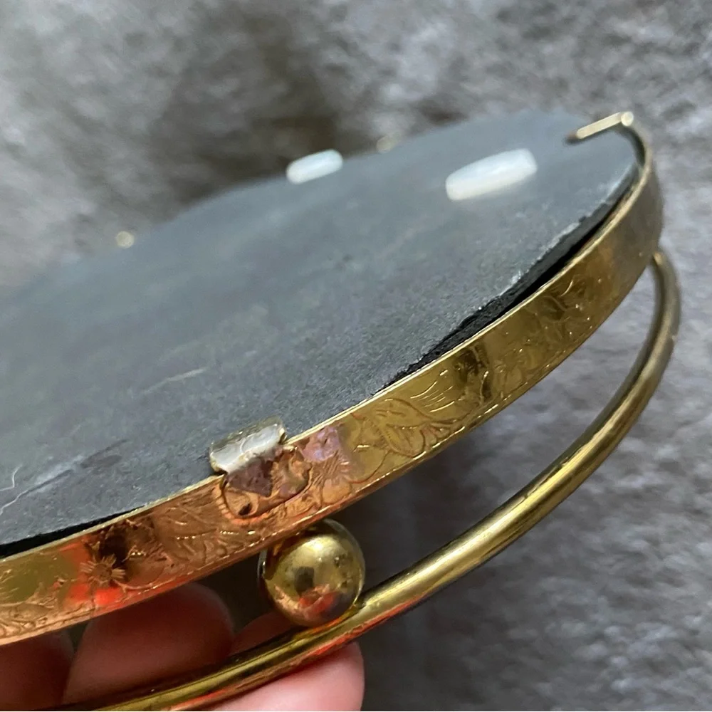 Vintage Oval Vanity Tray
